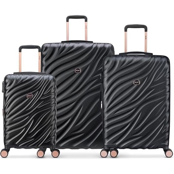 DELSEY Alexis 3-Piece Hardside Luggage Set