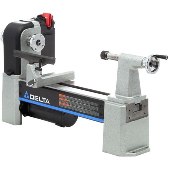 delta midi lathe gray