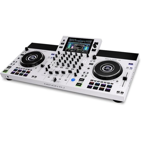 Denon DJ SC LIVE 4 White Standalone Controller