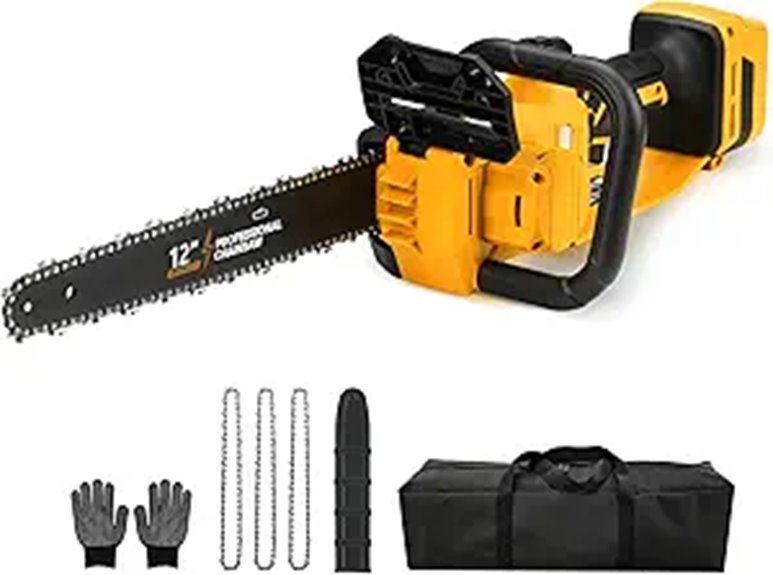 Brushless Electric Chainsaw for DeWalt 20V Battery