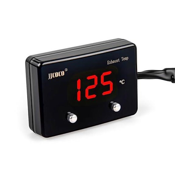 EGT Gauge Pyrometer Kit for Diesel Vehicles