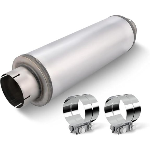 A-KARCK Diesel Exhaust Muffler with Clamp