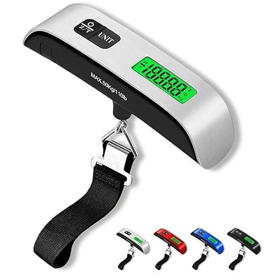 Luggage Scale 110lb Digital with LED Display