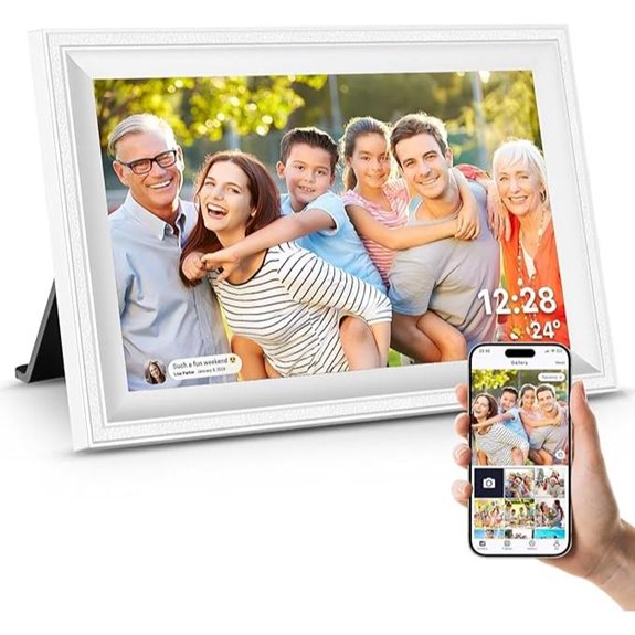 Smart WiFi Digital Photo Frame 10.1-inch Touch Screen