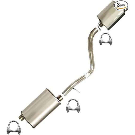 Northeastern Exhaust Stainless Steel Muffler Kit for Dodge Charger