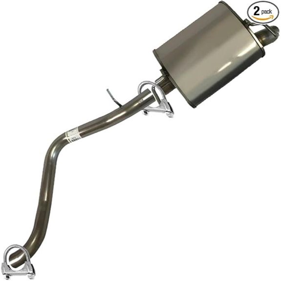 Northeastern Exhaust Stainless Steel Intermediate Pipe for Dodge Charger