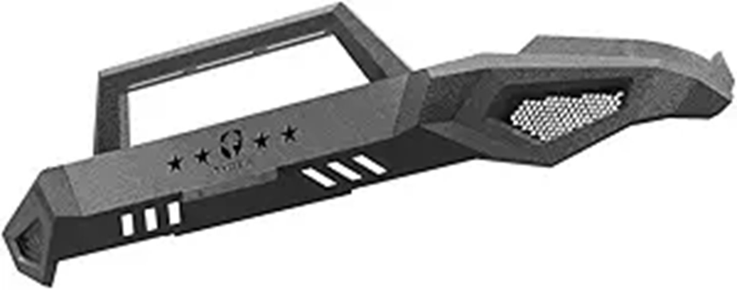 Tyger Auto Fury Front Bumper Kit for Dodge Ram