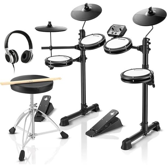 Donner DED-80 Electronic Drum Set with Accessories