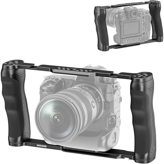 NEEWER DSLR Video Cage Rig with Arca Base