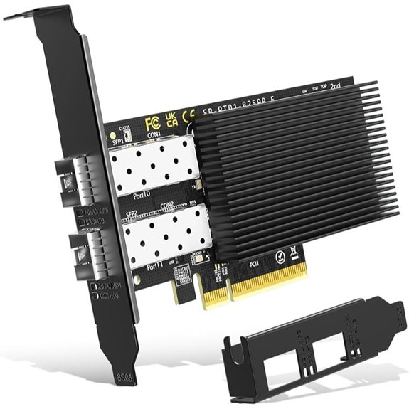 10Gb Dual LAN SFP PCI-e Network Card