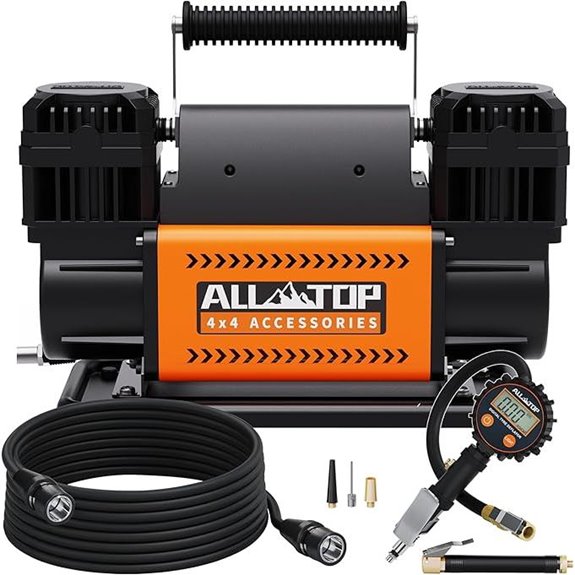ALL-TOP Dual Cylinder Air Compressor Tire Inflator