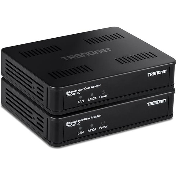 TRENDnet MoCA 2.5 Ethernet Adapter (2-Pack)