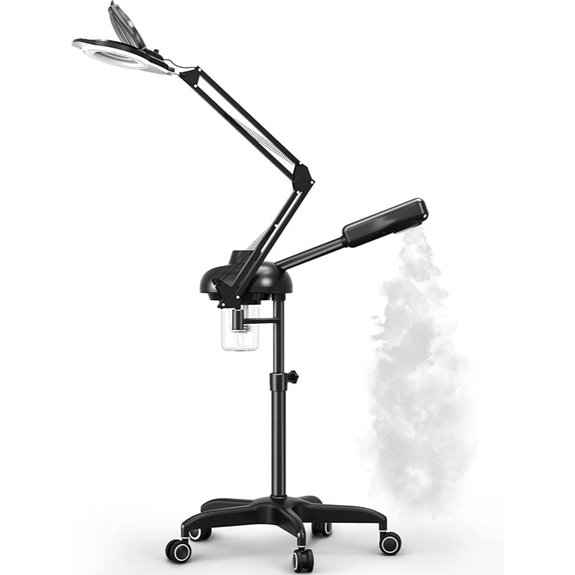 TASALON 2-in-1 Facial Steamer with Magnifying Lamp