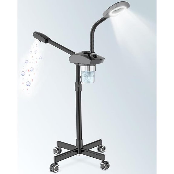 Kingsteam 2-in-1 Facial Steamer with Magnifier