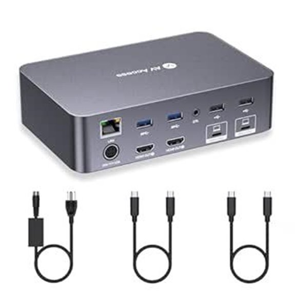 AV Access Dual HDMI KVM Switch with 4K Support