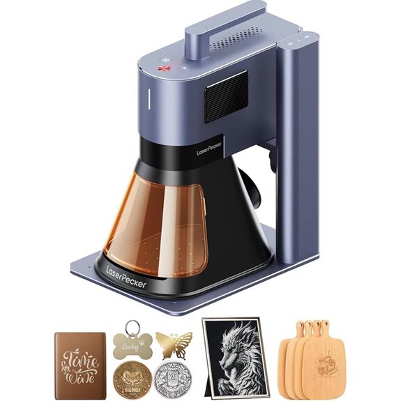 LaserPecker LP5 20W Dual Laser Engraver with Precision