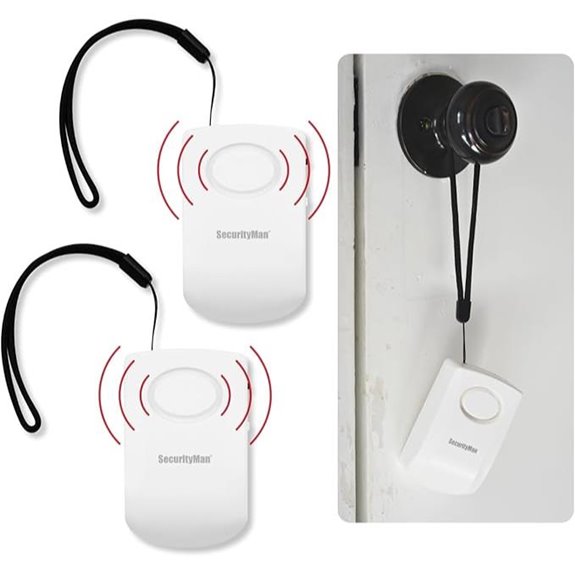 Securityman Door Handle Alarm (2 Pack)