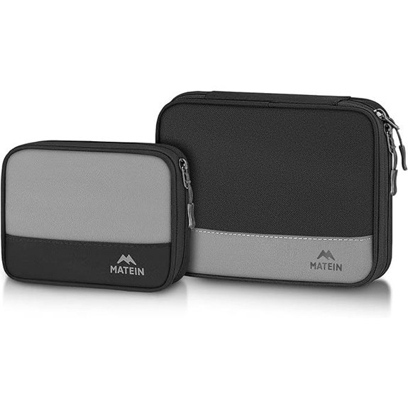 MATEIN Travel Cord Organizer Case (2-Pack)