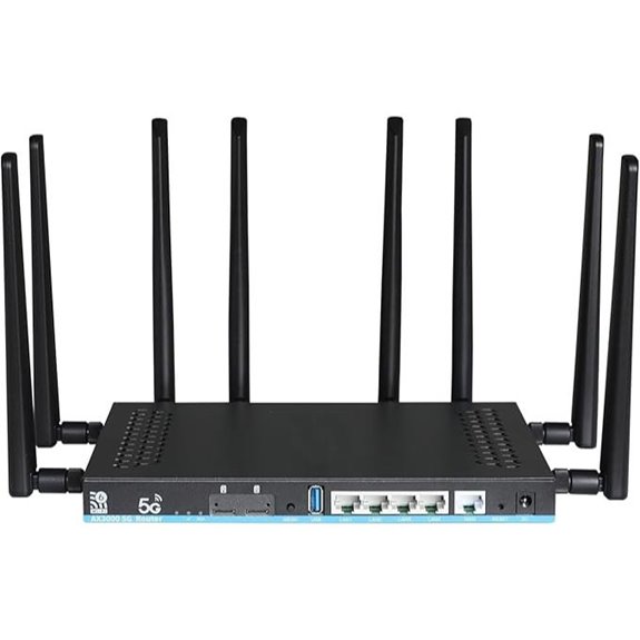 5G WiFi 6 Router with Dual SIM and USB