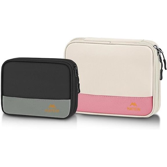 Matein Travel Tech Organizer 2-Pack