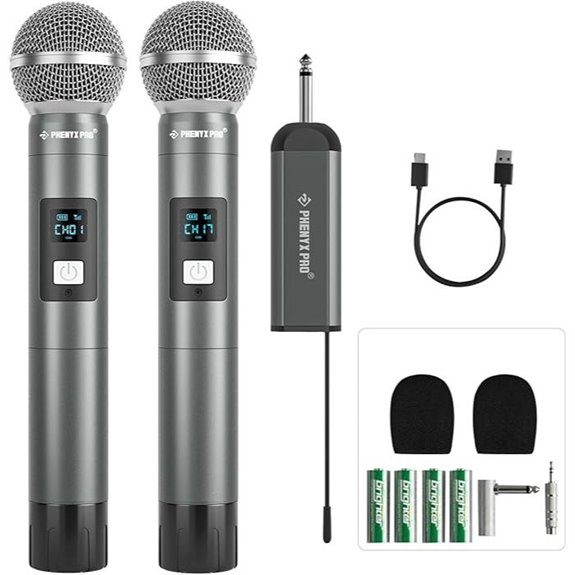 Phenyx Pro Dual Wireless Microphone System