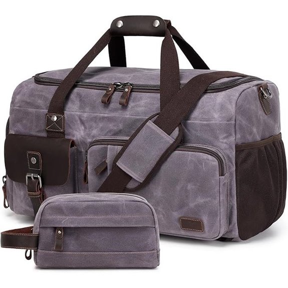 Travel Duffle Bag with Shoe Compartment