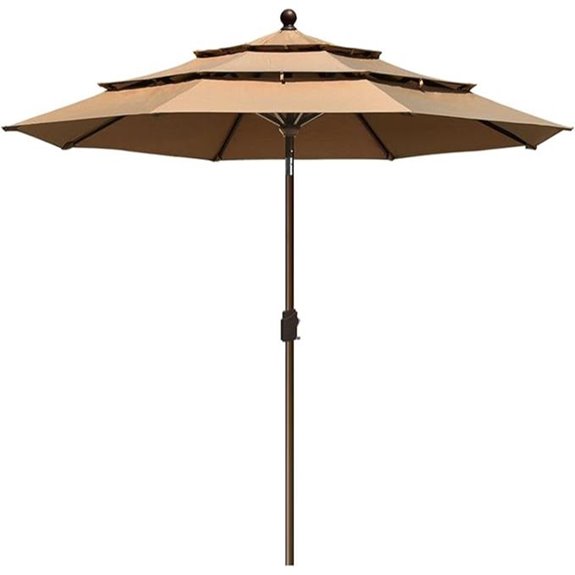 EliteShade 10-Year Non-Fading Patio Umbrella