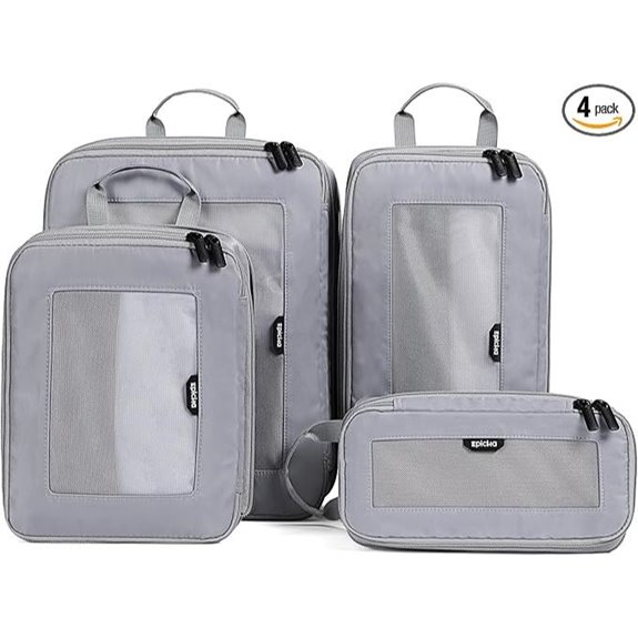 EPICKA TripCozy Compression Packing Cubes (4-Pack)