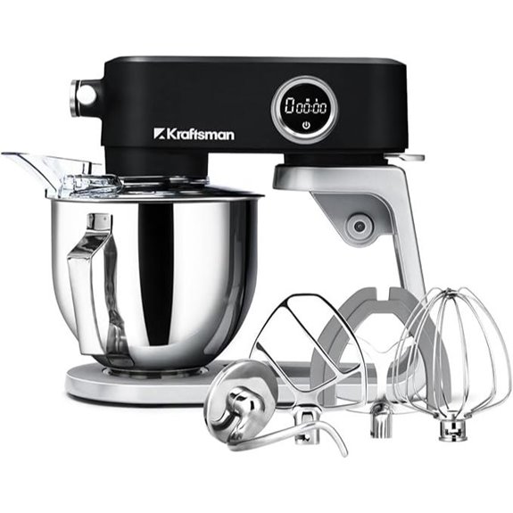 Heavy Duty All-Metal Stand Mixer with Attachments