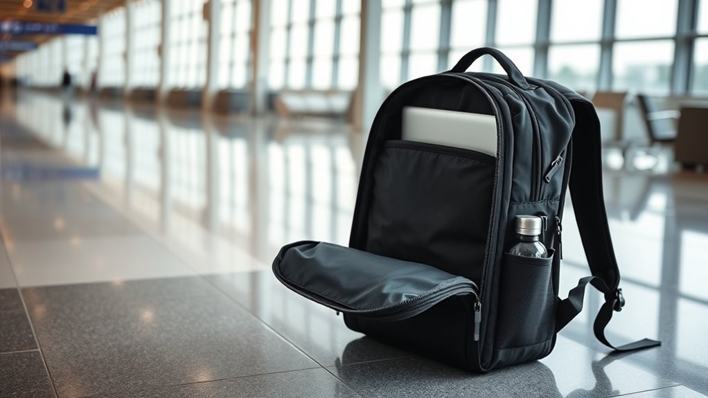 durable organized travel backpack