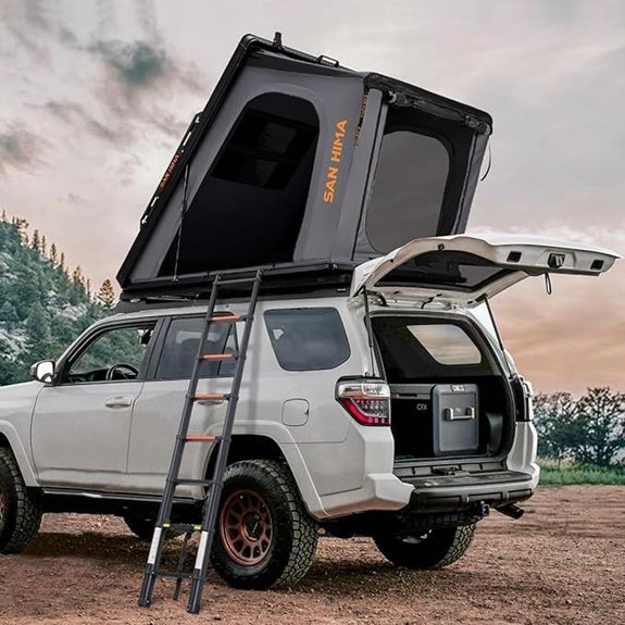 SanHima Hard Shell Rooftop Tent for Camping