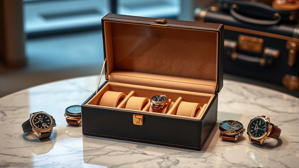 durable secure travel watch cases