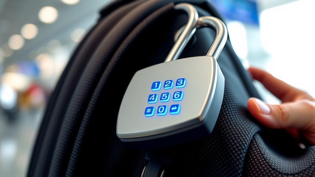 durable tsa friendly travel lock