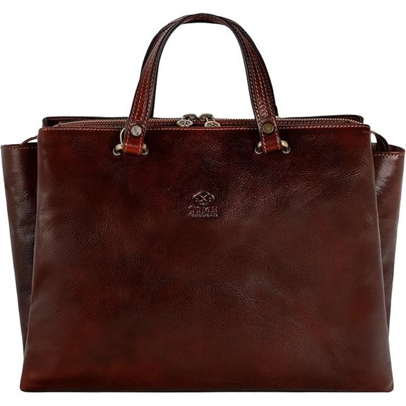 Time Resistance Leather Handbag for Women