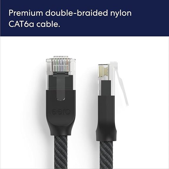 Amazon eero CAT6a Ethernet Cable 5ft Black