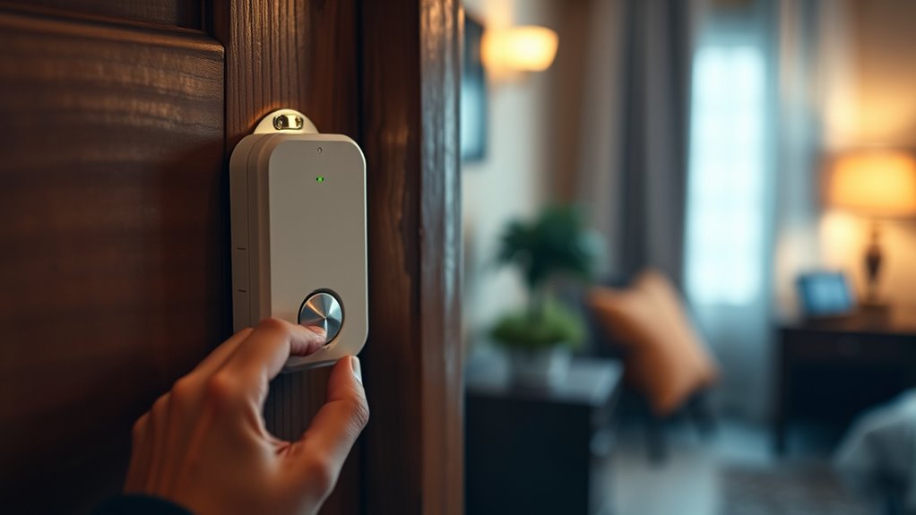 effective portable door alarms