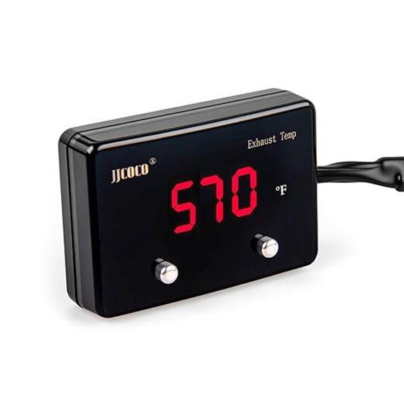 EGT Gauge Pyrometer Kit with LED Display