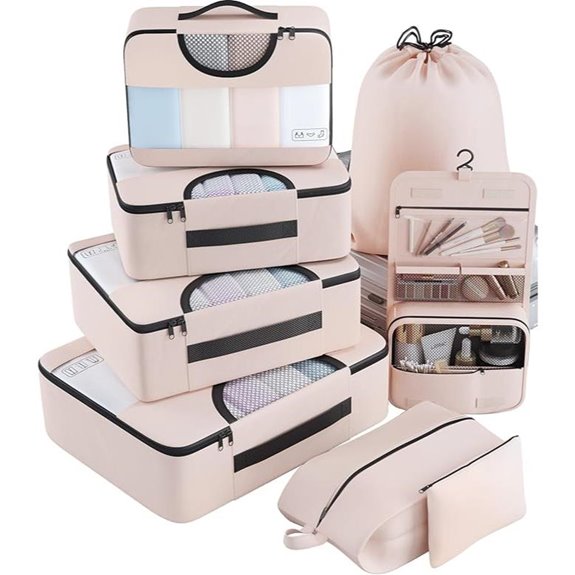 Veken 8-Piece Travel Packing Cubes Set