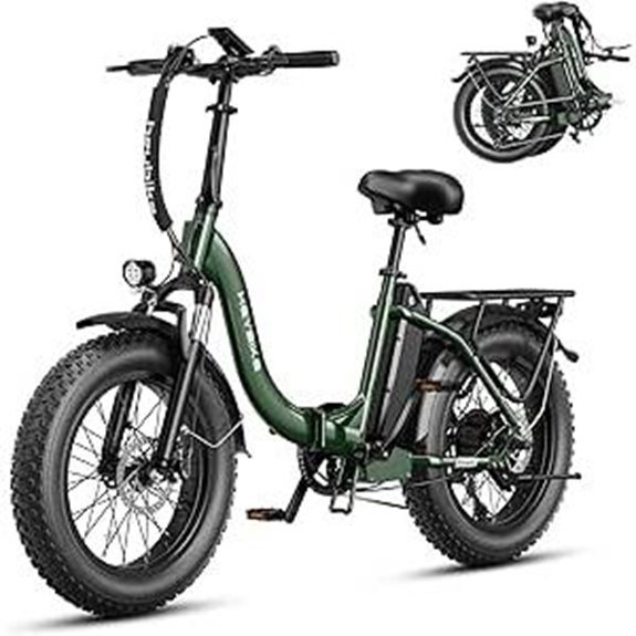 Heybike Ranger Electric Fat Tire Bike with Removable Battery