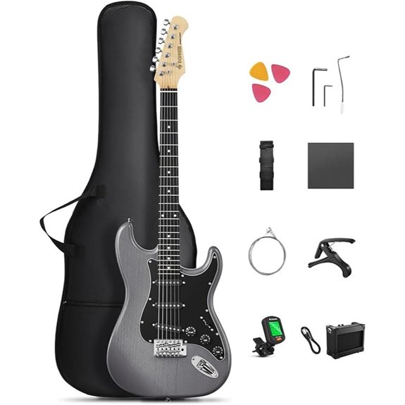 DONNER DST-80 Electric Guitar Kit with Amp