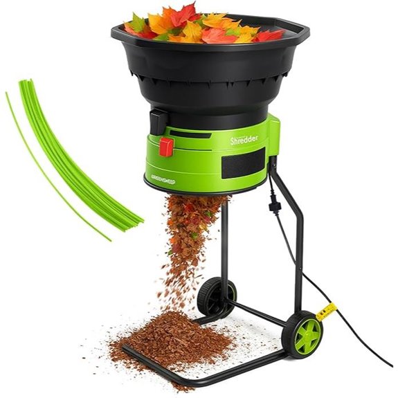XL Bladeless Leaf Shredder & Mulcher (15 Amp)