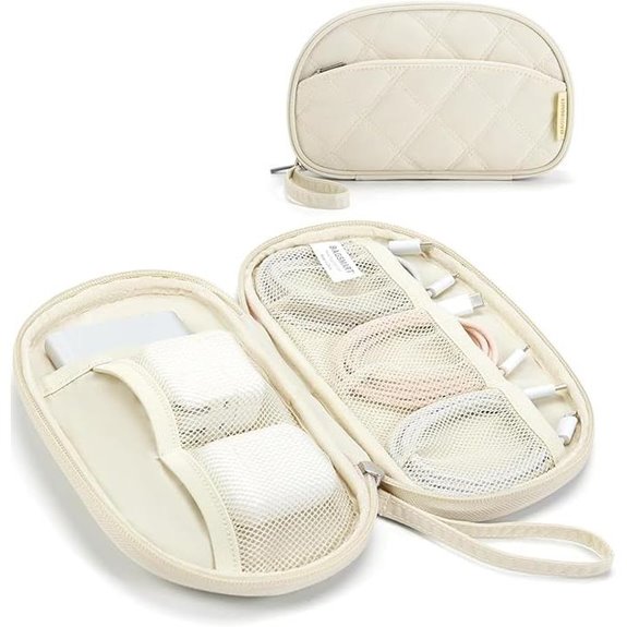 BAGSMART Travel Cord Organizer Case for Electronics