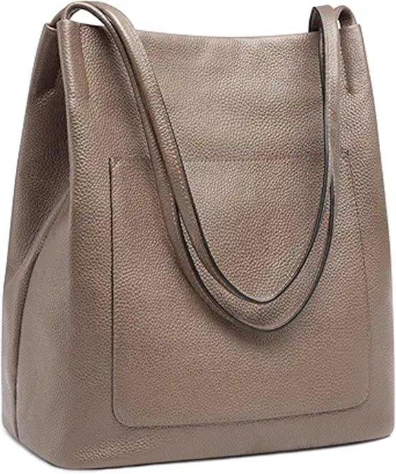 Kattee Leather Shoulder Tote Bags for Women