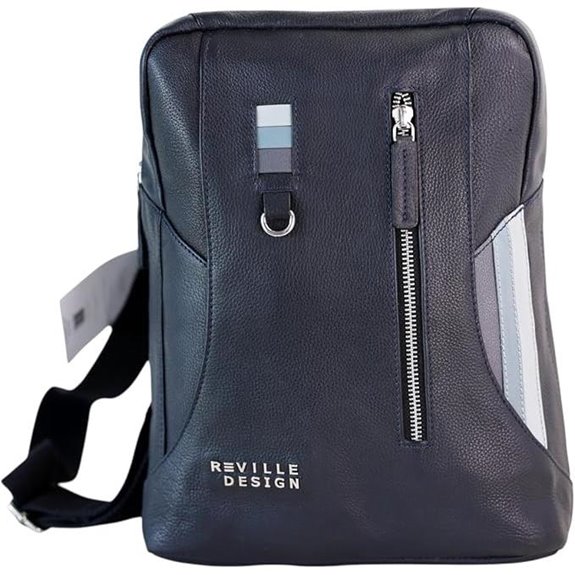 Genuine Leather Slim Backpack for Men and Women