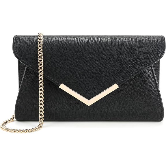 Milisente Metallic Clutch for Women Wedding & Formal