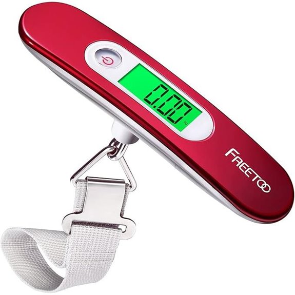FREETOO Digital Luggage Scale with Piano Lacquer Finish