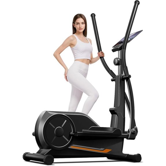 elliptical exercise machine lcd