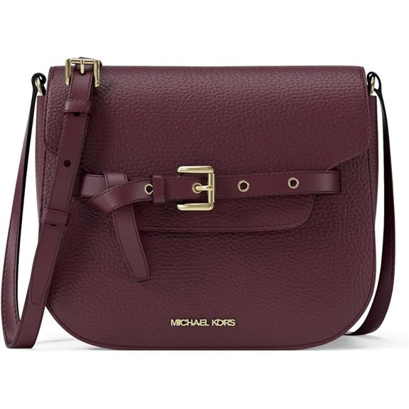 Michael Kors Emilia Small Saddle Crossbody Bag