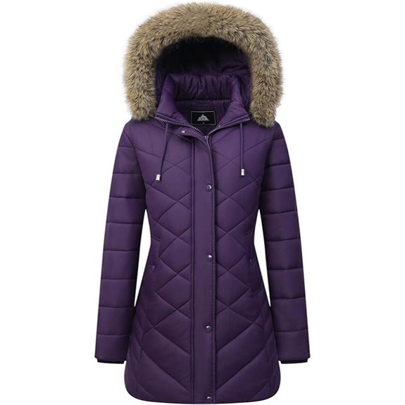 Women's Waterproof Fleece-Lined Winter Coat