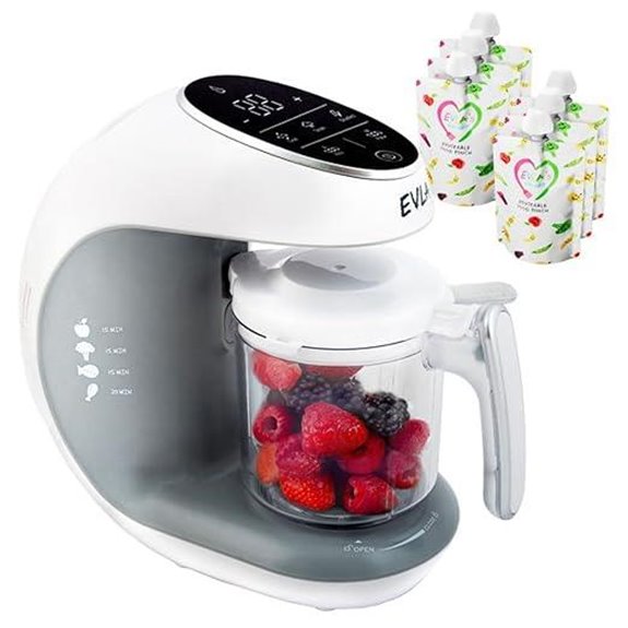 EVLA'S Baby Food Maker with Steamer and Blender